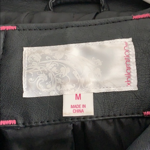 black leather jacket - Picture 3 of 3